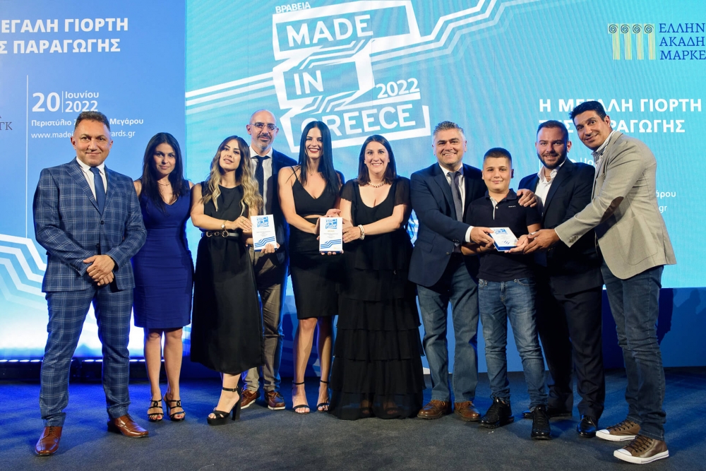 Τριπλή διάκριση στα “Made in Greece Awards 2022” για τους πολυστρωματικούς σωλήνες Kouvidis