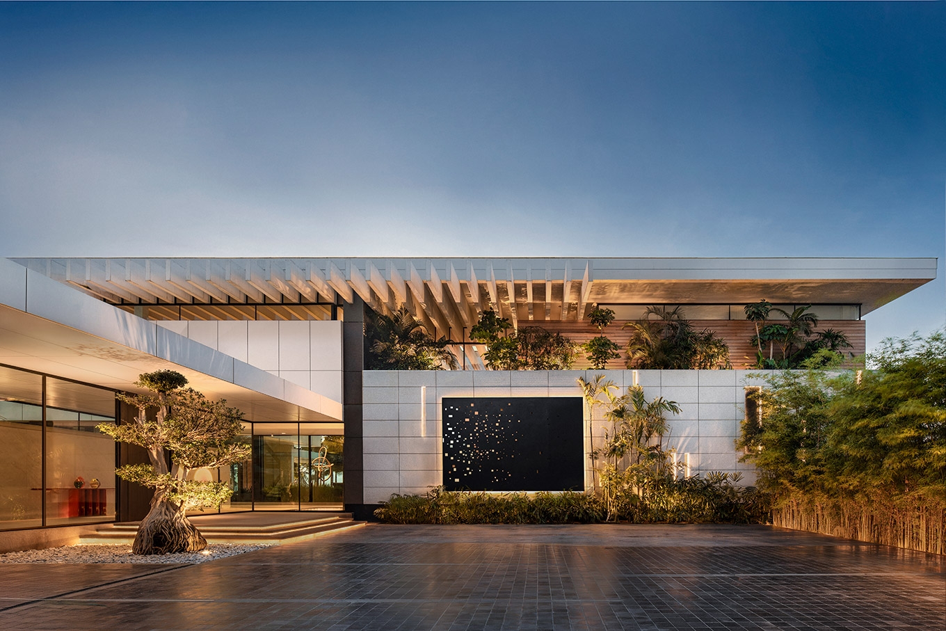 "Lagoon Villa": Γεωμετρία σε διάλογο με τη φύση