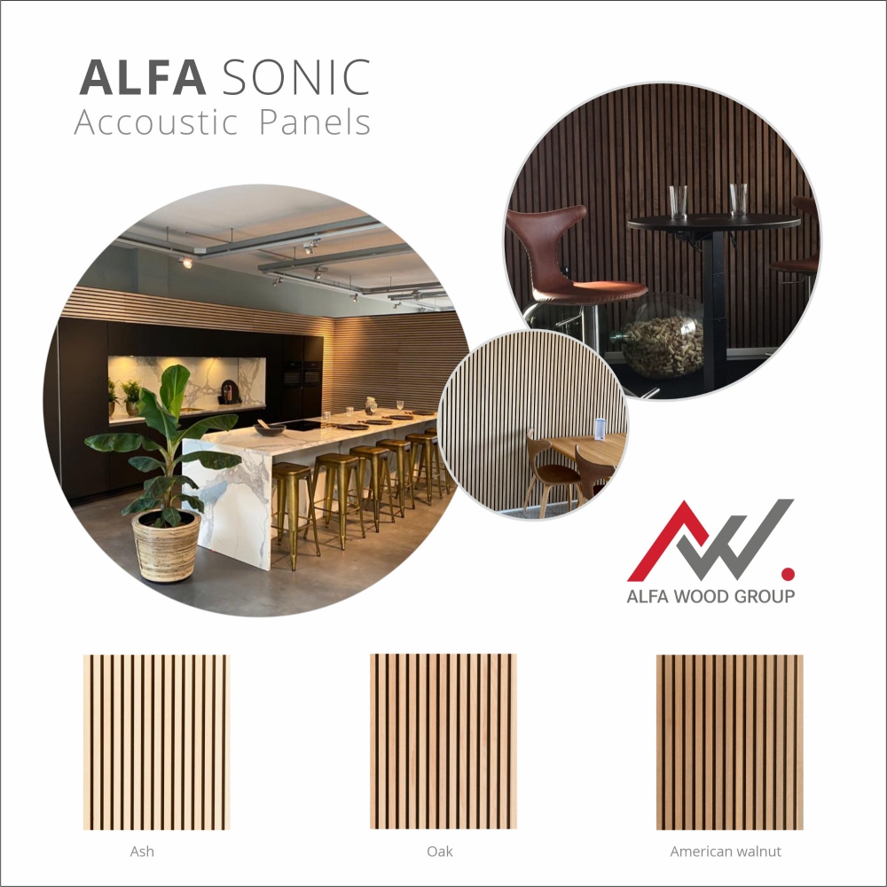Acoustic Panel από τον όμιλο Alfa Wood