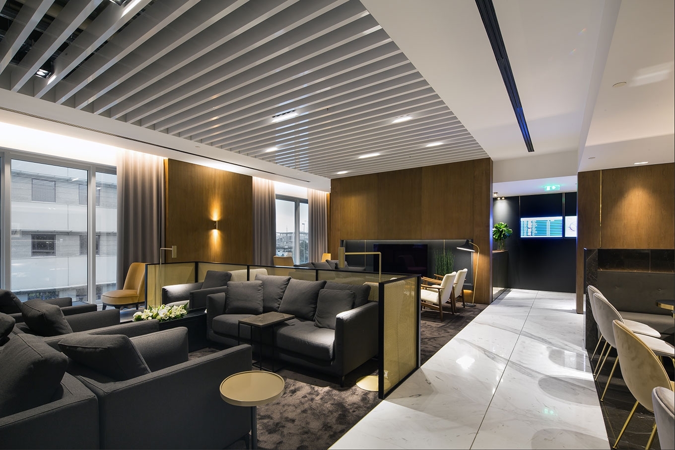 Design of Goldair Handling lounge area at Athens International Airport