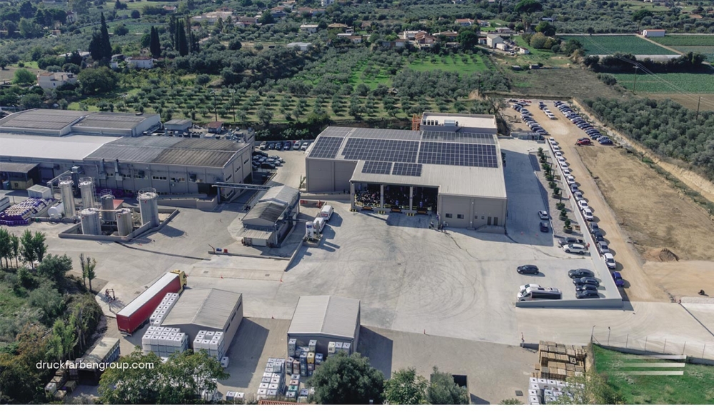 Ο Όμιλος DRUCKFARBEN εγκαινίασε τις νέες υπερσύγχρονες εγκαταστάσεις του εργοστασίου του στη Χαλκίδα