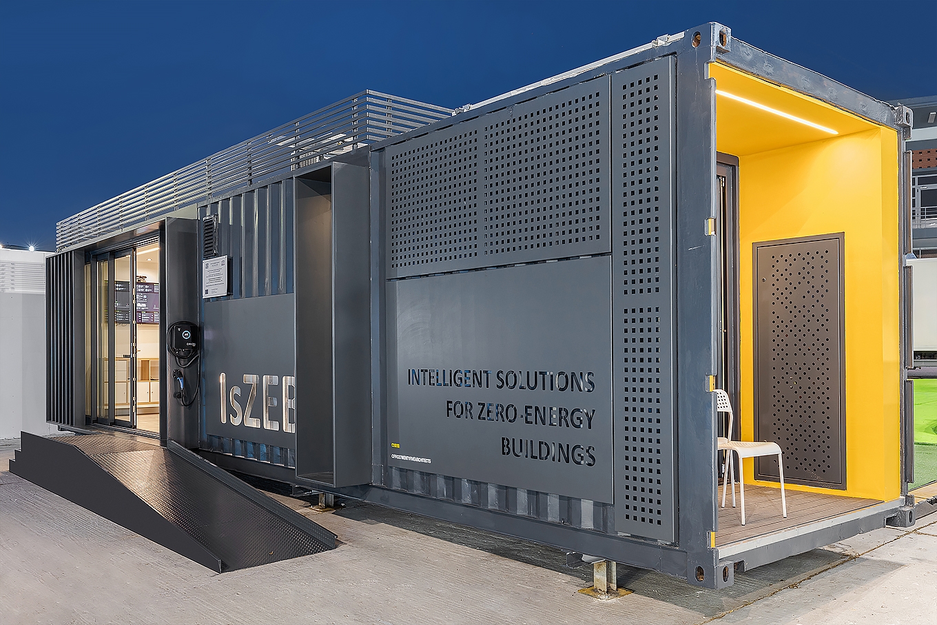 "Smart Container" Ένα έξυπνο και ενεργειακά αποδοτικό σπίτι με δυνατότητα μεταφοράς