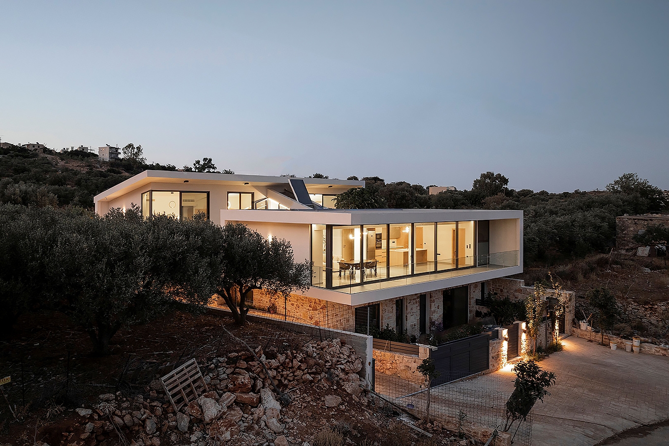 "The White View Project" κατοικία στον Αποκόρωνα Κρήτης