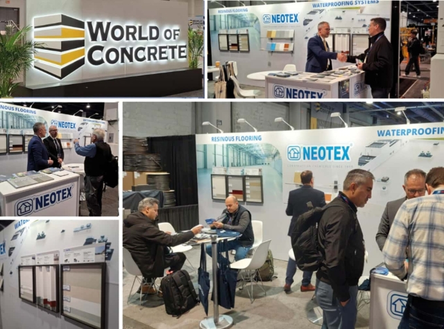 Η NEOTEX στη World of Concrete 2025 στο Λας Βέγκας