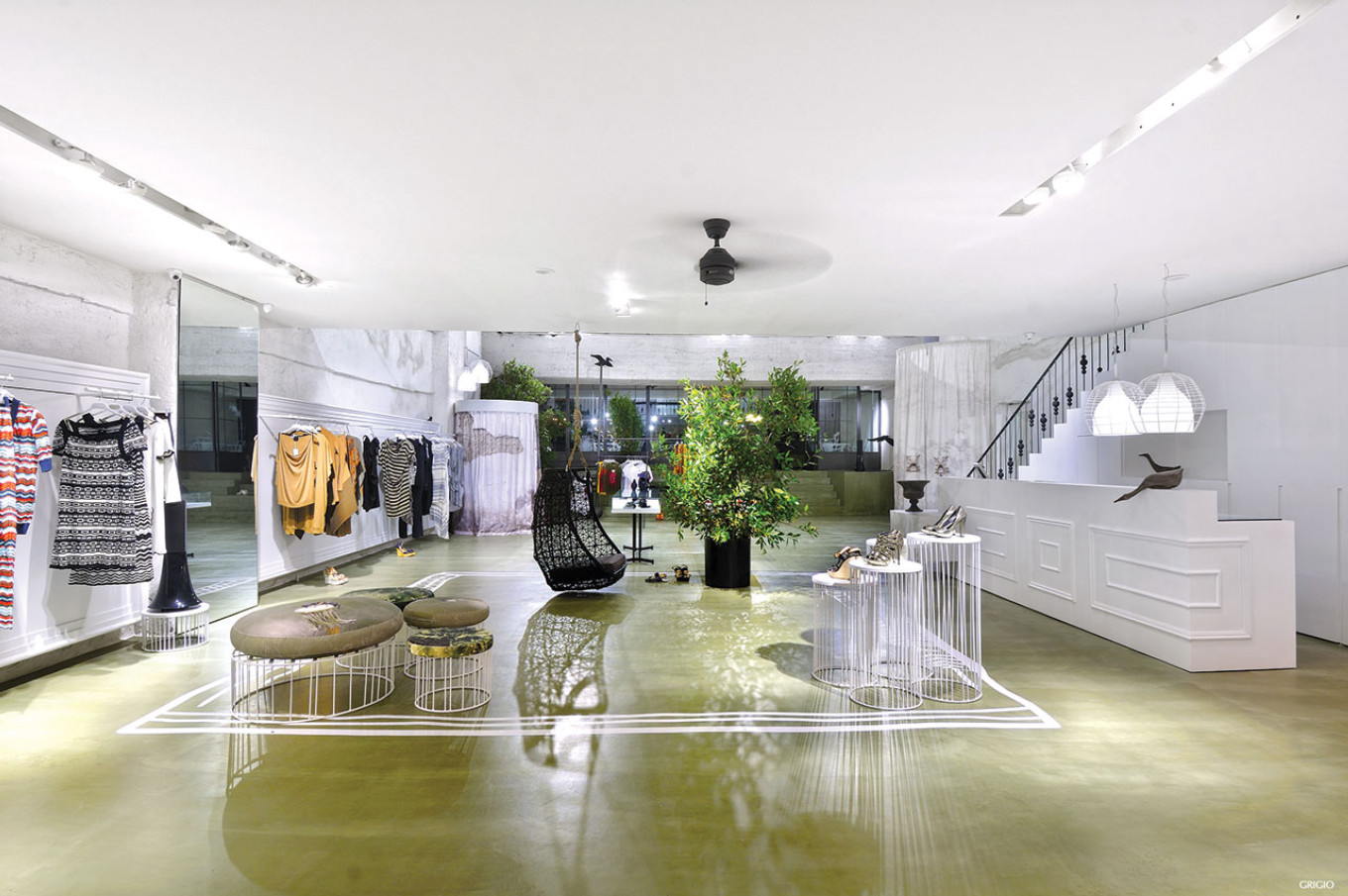 Κατάστημα – πολυχώρος Grigio concept store στο κέντρο της Θεσσαλονίκης