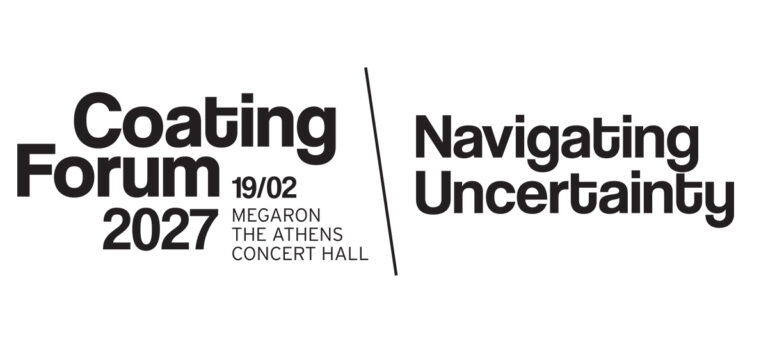 Το Coating Forum 2027 επιστρέφει στις 19 Φεβρουαρίου 2027 στο Μέγαρο Μουσικής Αθηνών. Ξεκίνησε η διάθεση των early bird εισιτηρίων